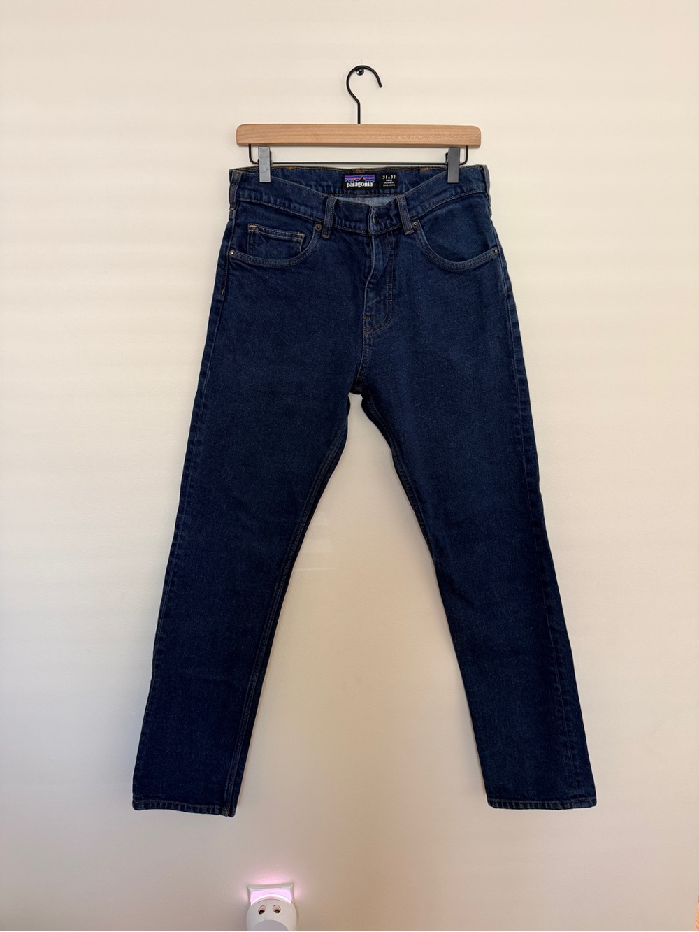 Patagonia Men's Deep Indigo Slim Straight Jeans
